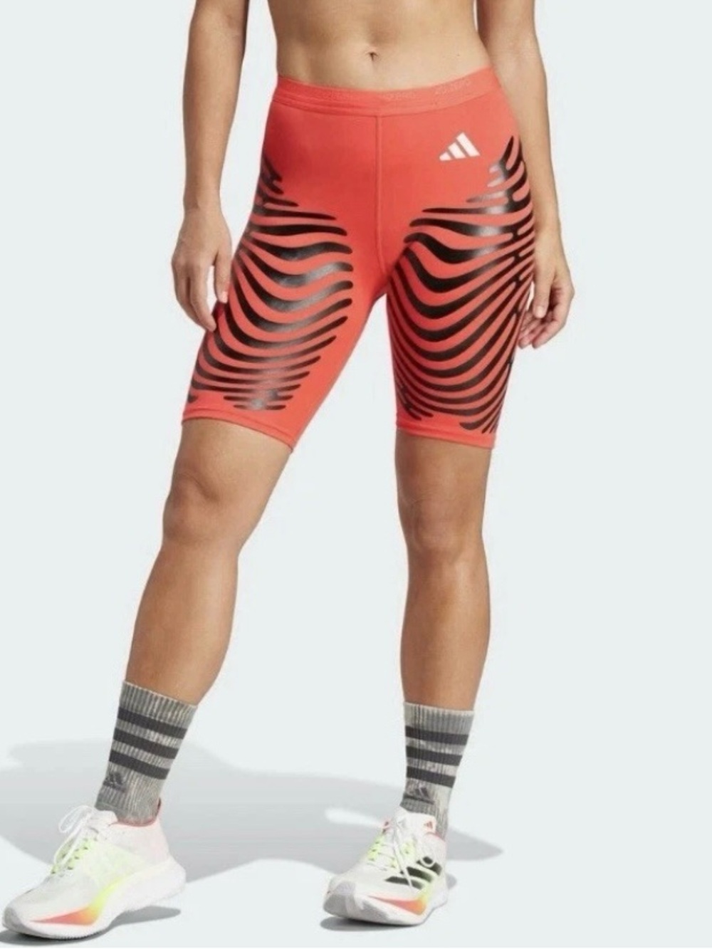 Adidas Adizero Control Short Tights Running Pro Elite RHEON  Sz M IX8977 NWT